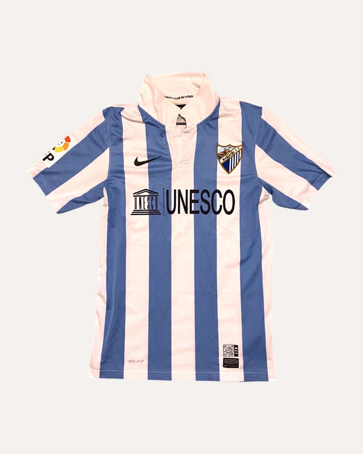 Malaga 2012/13 Home Football Shirt (front)