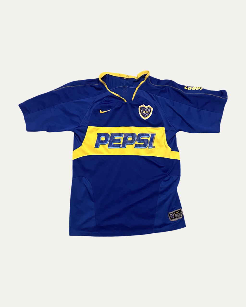 Boca Juniors 2003/04 Home Football Shirt (front)