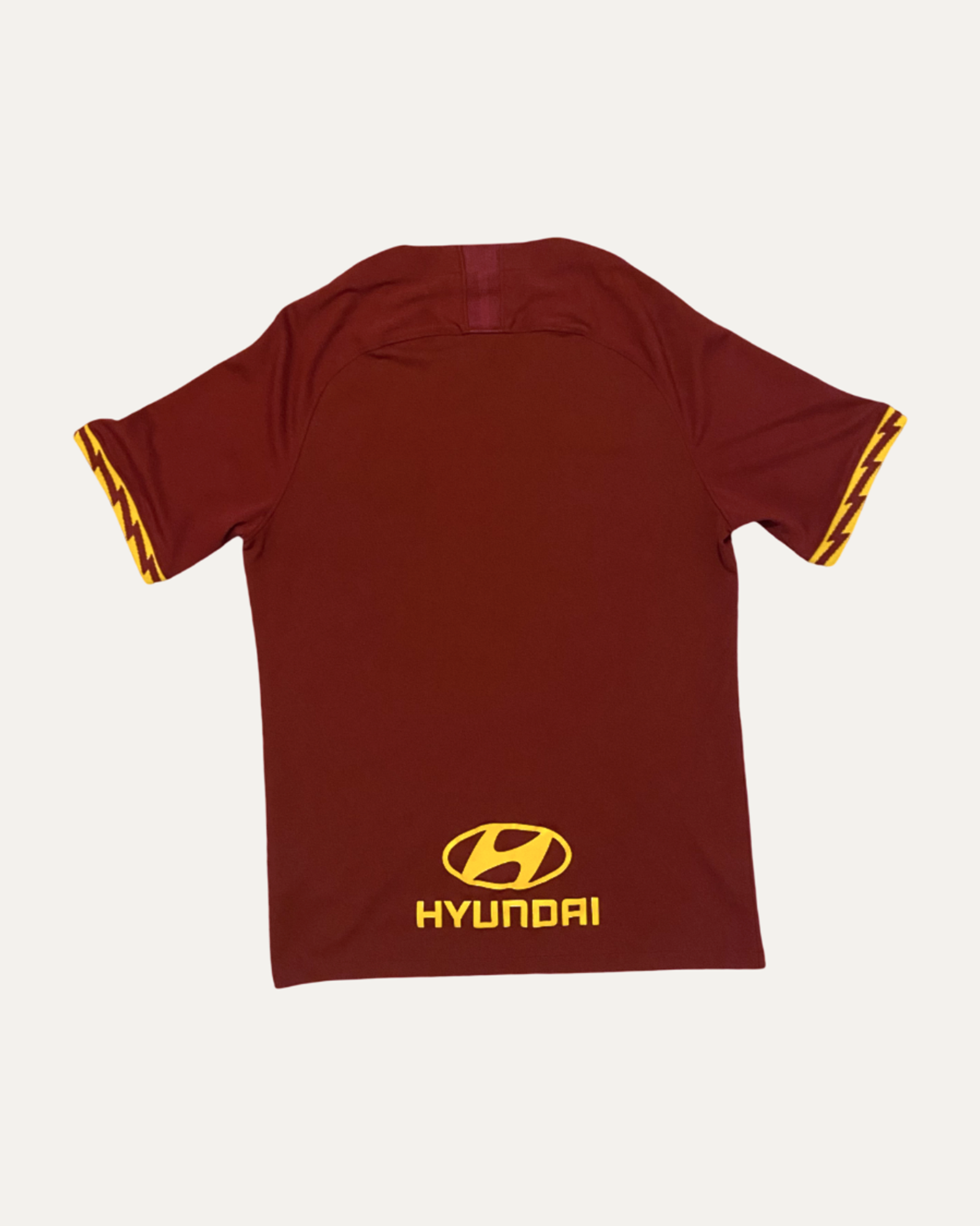 AS Roma 2019/20 Home Football Shirt (back)