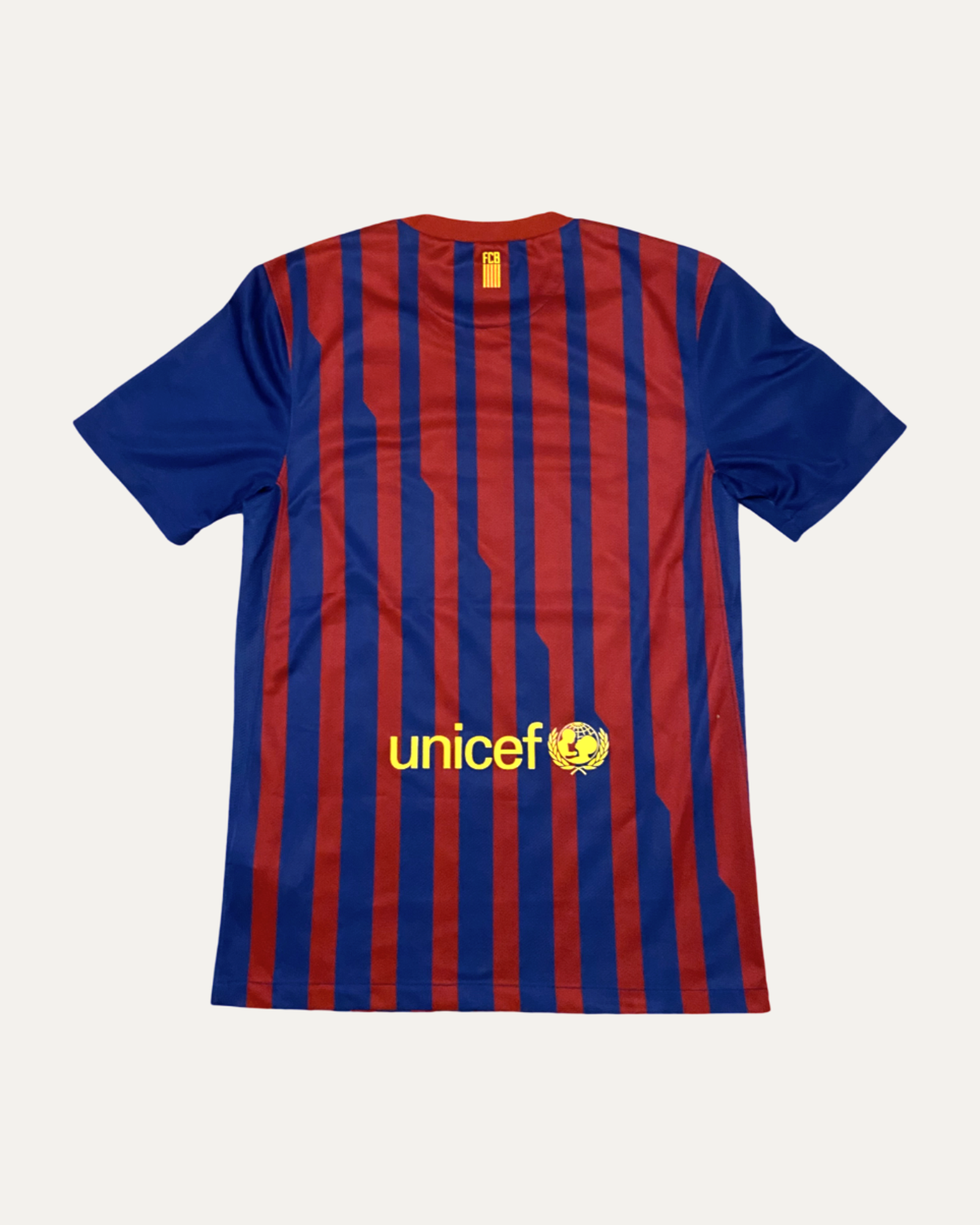 Barcelona 2011/12 Home Football Shirt (back)