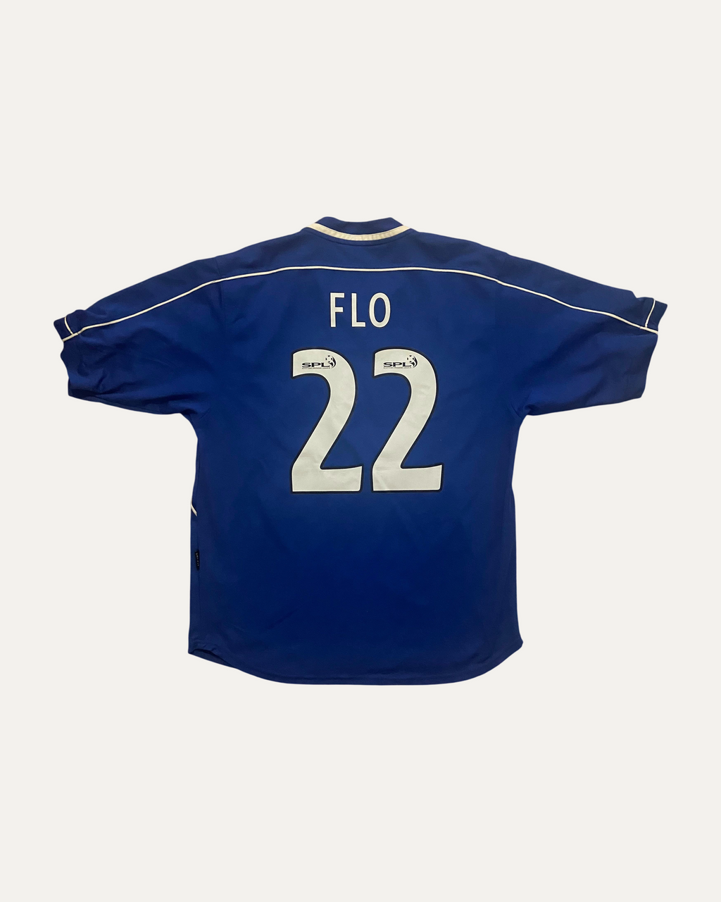 Rangers 1999/01 Home Shirt - Flo 22 (back)